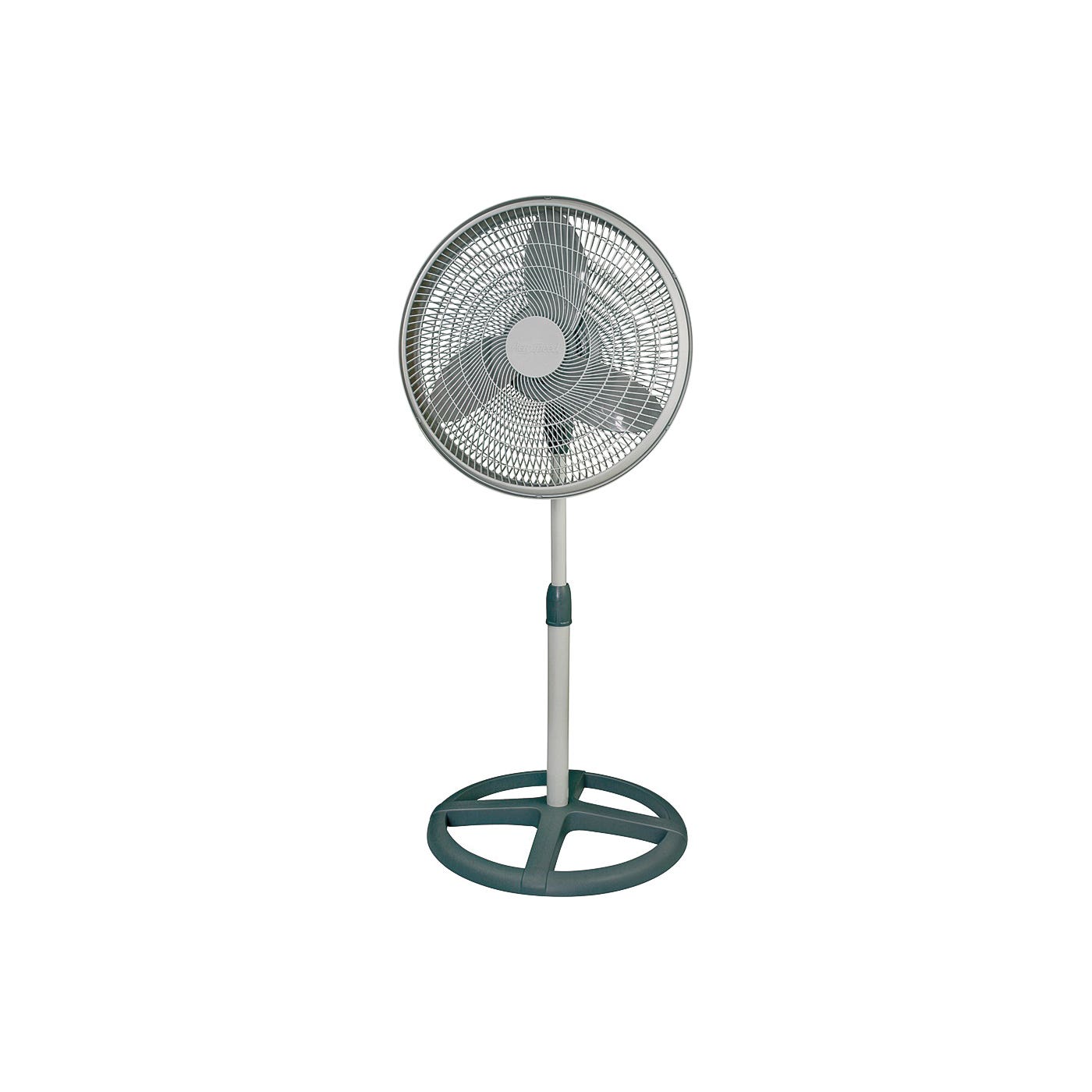 Camair PF160 Oscillating Pedestal Fan, 120 deg Sweep, 16 in Dia Blade, 5-Blade, Black