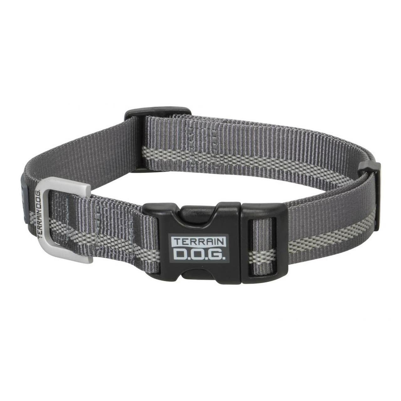 Terrain D.O.G.® Reflective Snap-n-Go Collar, Grey, Large