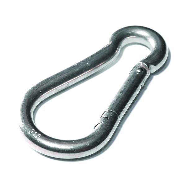 Baron 2450-11/32 Spring Snap, 230 lb Working Load, Steel, Zinc