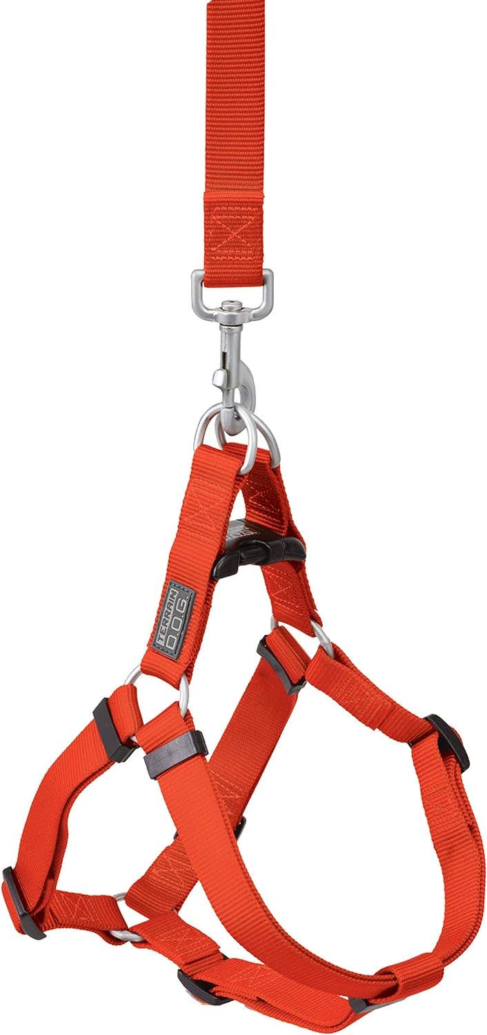Terrain D.O.G.® Nylon Dog Harness, Orange, Large