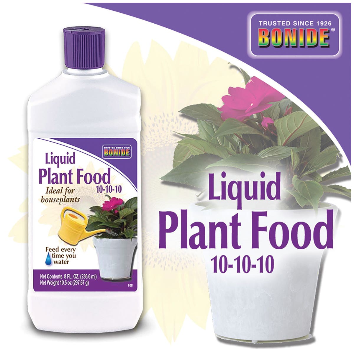 Bonide Orchid Food, 8 oz Bottle, Liquid, 9-7-9 N-P-K Ratio