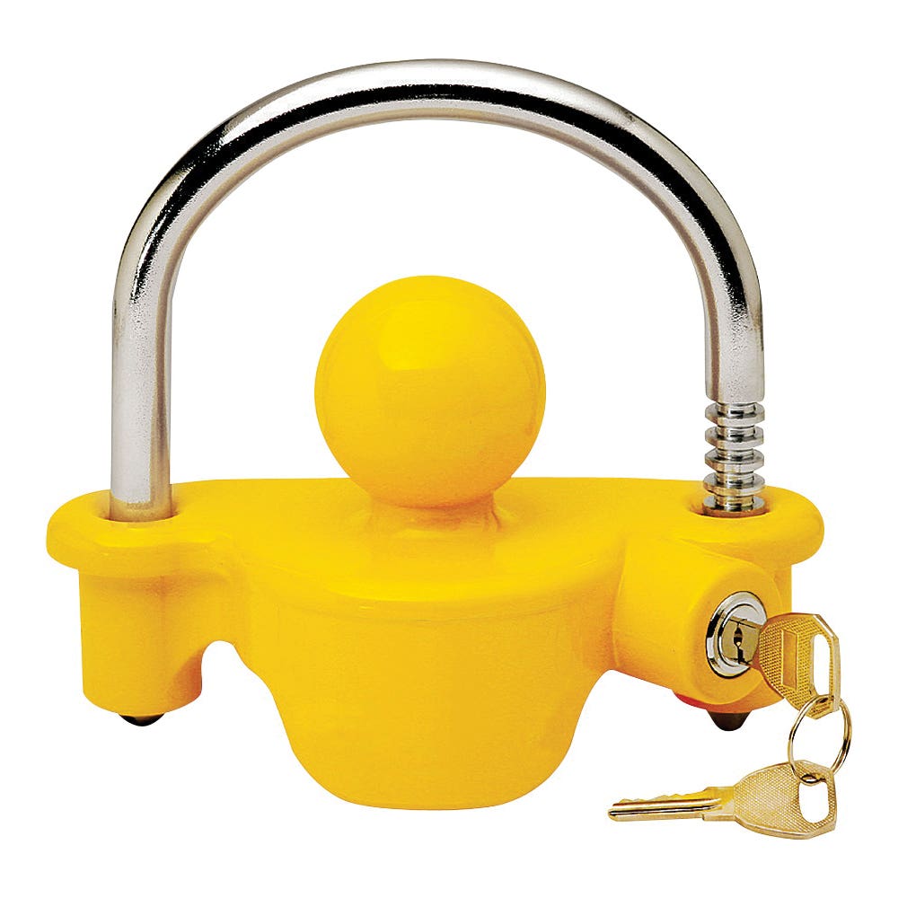 Reese Towpower 72783 Universal Coupler Lock, Steel, Powder-Coated