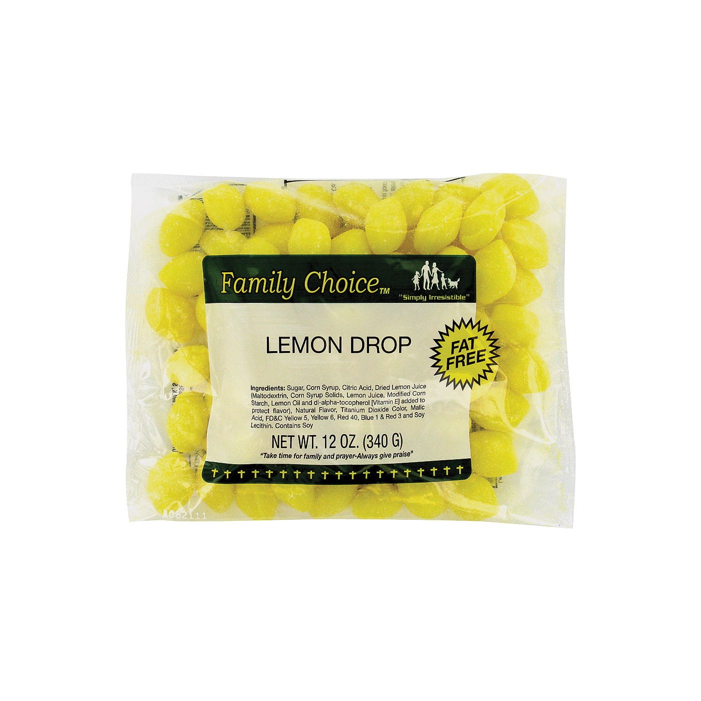 Family Choice Lemon Drop Candy, 1.5 oz