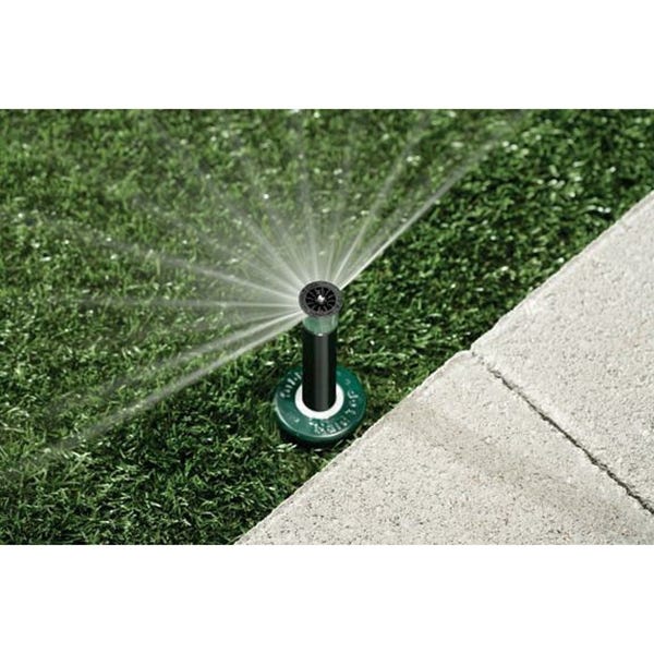 Orbit Sprinkler Head with Adjustable Nozzle, 1/2 in Connection, MNPT, Plastic
