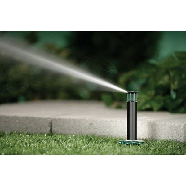 Orbit Sprinkler Head with Adjustable Nozzle, 1/2 in Connection, MNPT, Plastic