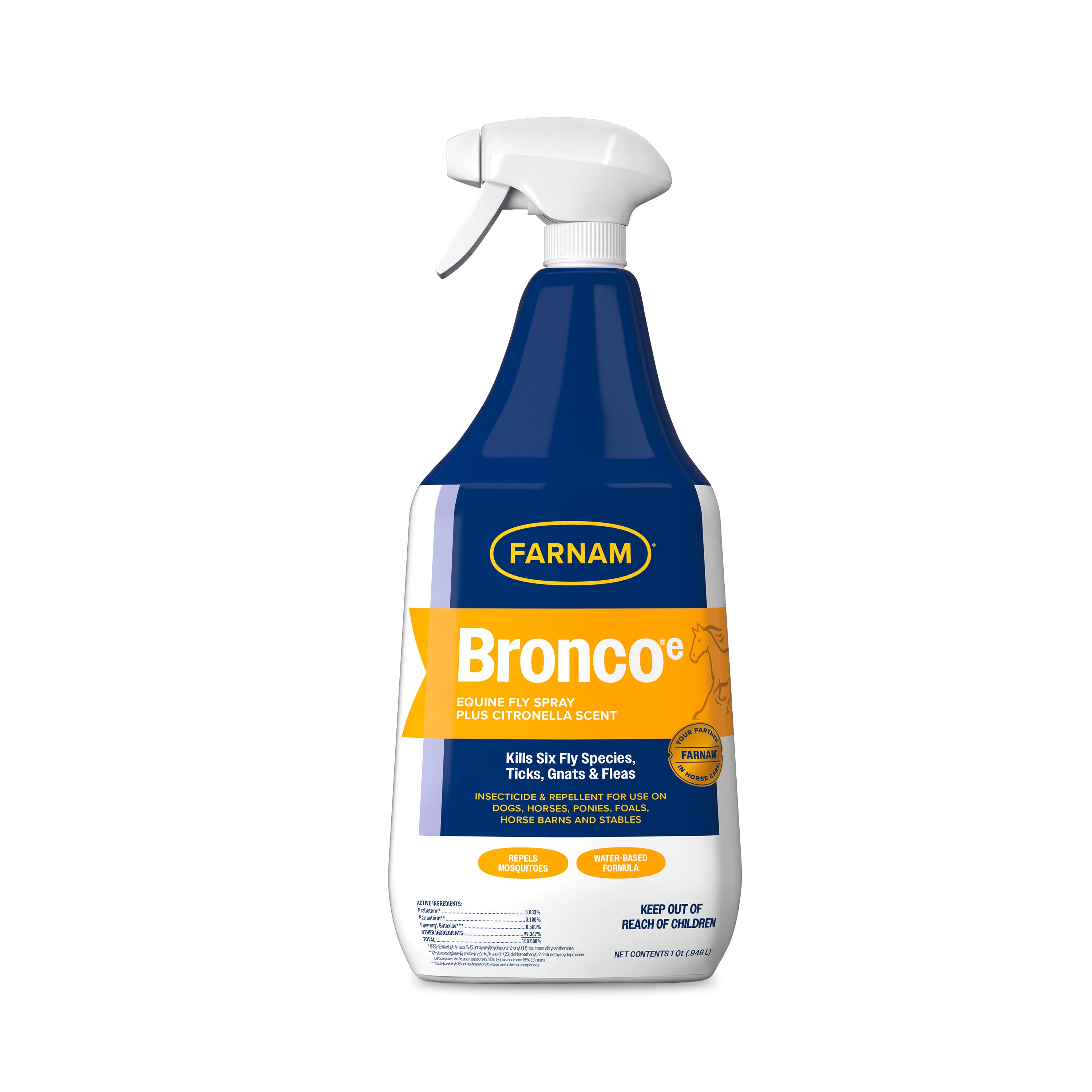 Farnam Broncoe Citronella Fly Spray 32 oz