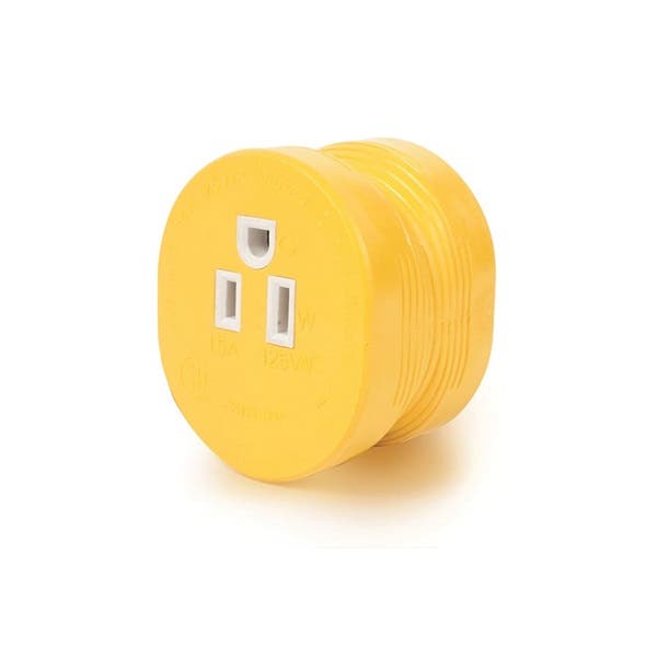 Camco Adapter 15A to 30A 125V Male Female