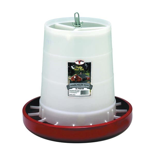Little Giant Poultry Feeder, 22 lb Capacity, Plastic