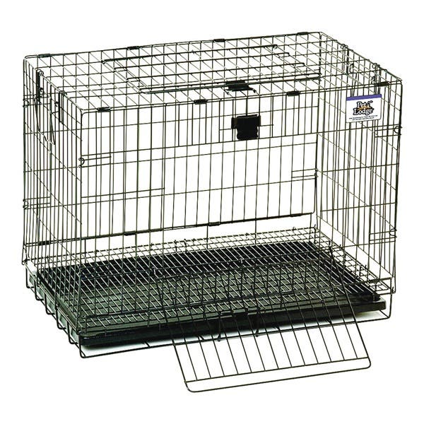 Pet Lodge 150903 Rabbit Cage, 16 in W, 25 in D, 19 in H, Metal/Plastic