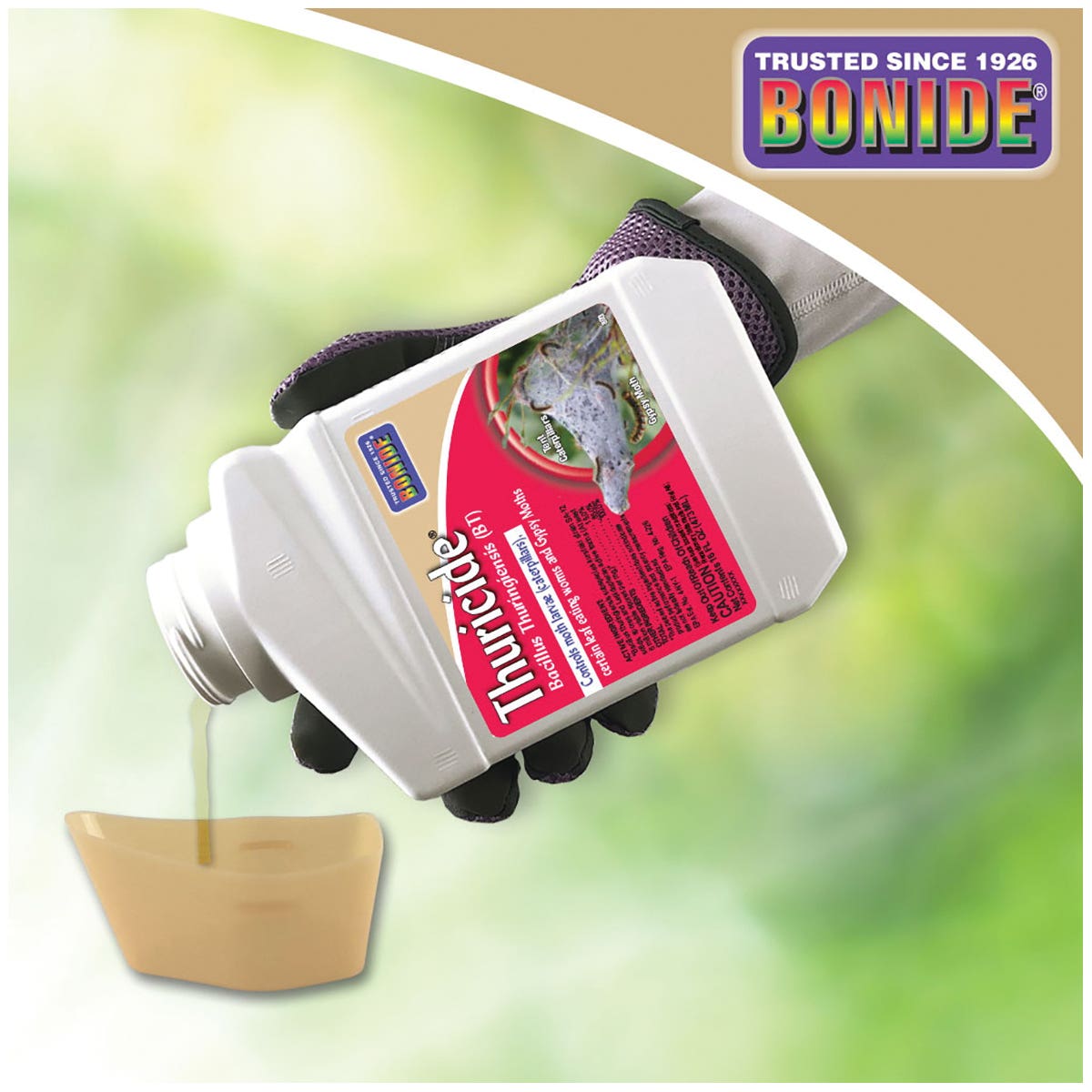 Bonide Thuricide (BT 803 Thuricide Bacillus Thuringiensis, Liquid, 1 pt Bottle