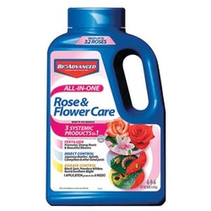 BioAdvanced All-In-One Rose and Flower Care Granules, 4 Lb