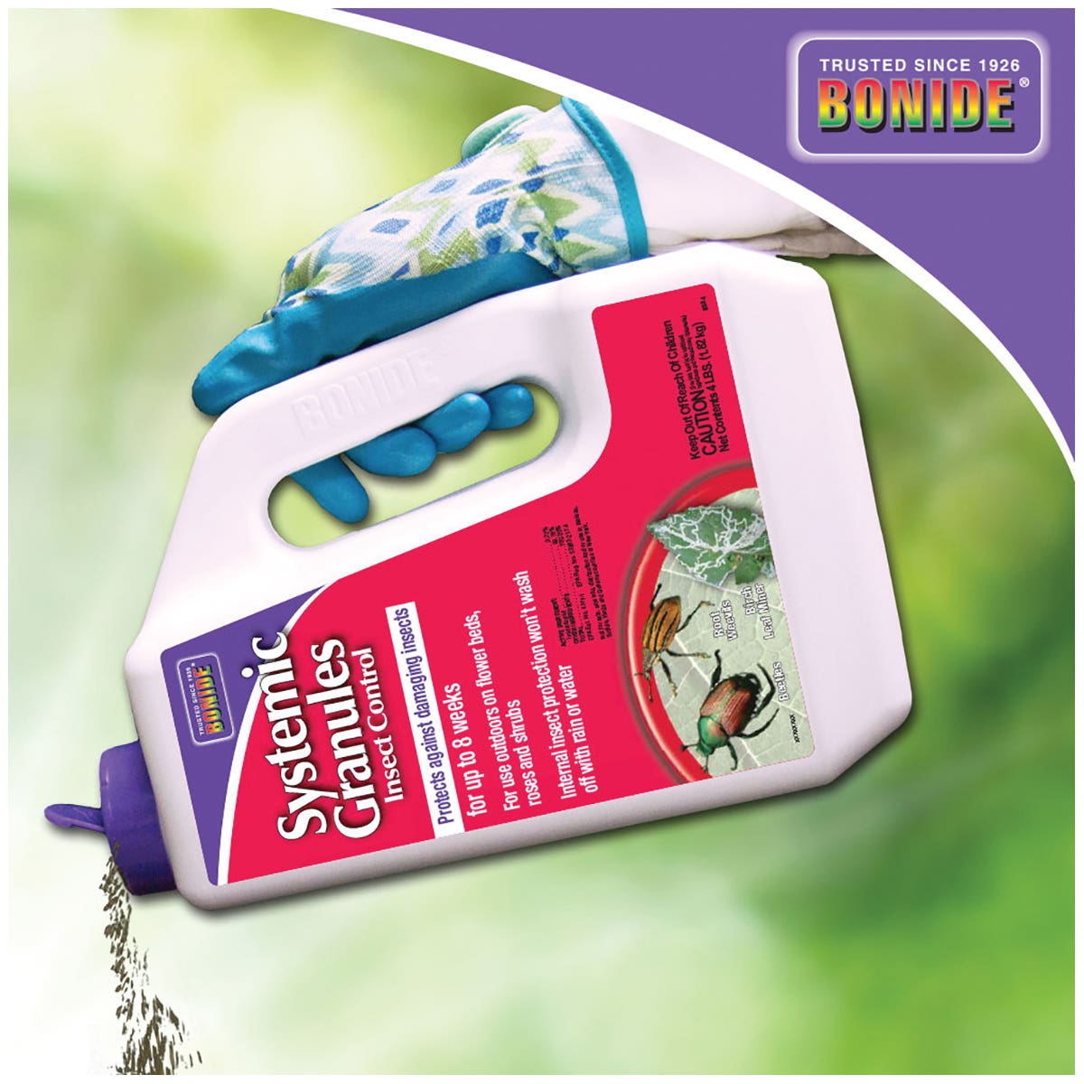 Bonide 9534 Insect Control, 4 lb Bottle