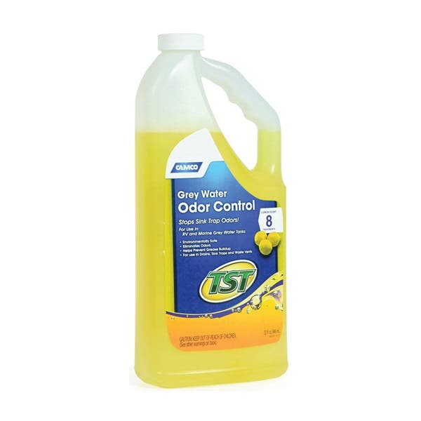 Camco Water Odor Control Liquid Lemon 32 oz
