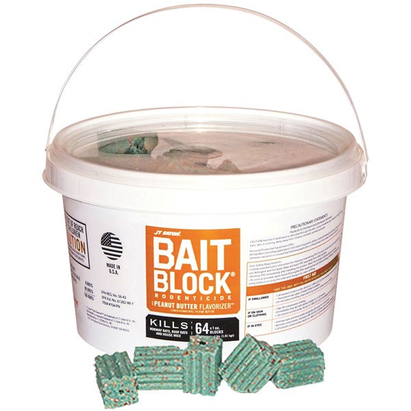 J.T. Eaton Bait Block, Solid, 1 oz, Pail