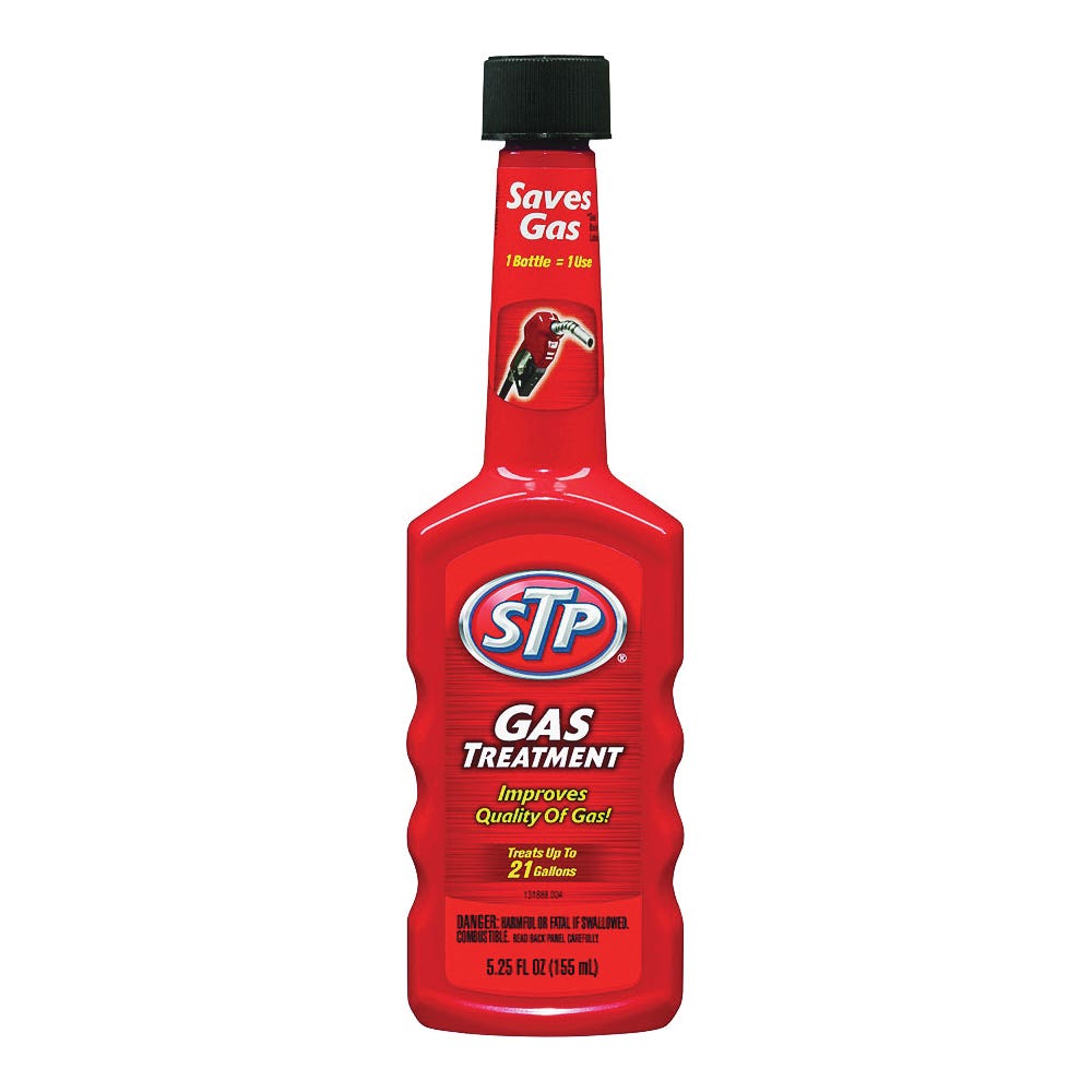 STP 78573 Gas Treatment, 5.25 oz Bottle