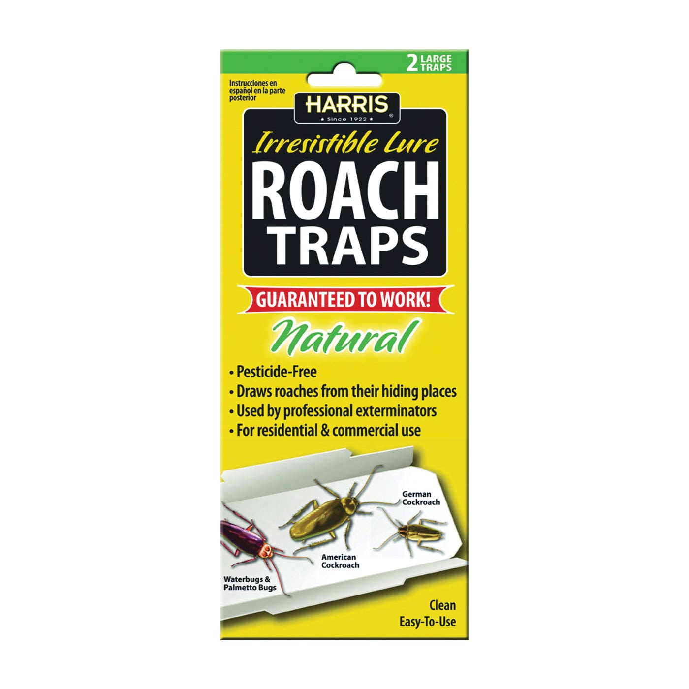 Harris Roach Trap, Solid