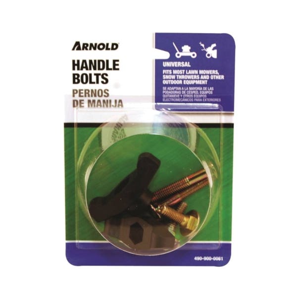 Arnold 490-900-0061 T-Handle Knob and Bolt, For: Most Lawn Mowers, Snow Throwers and Other Outdoor Equipment