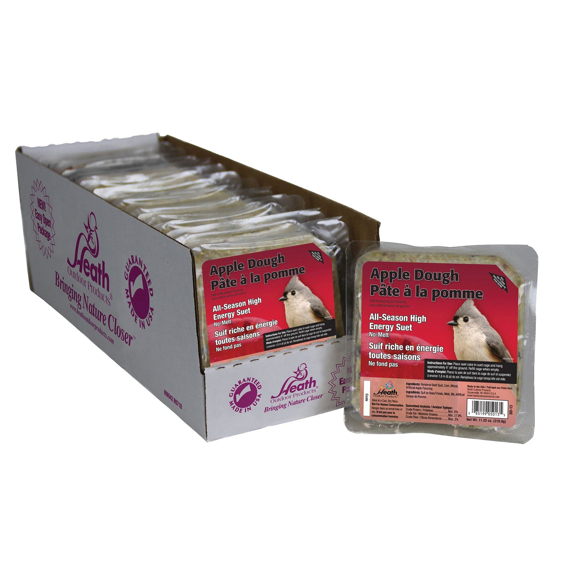 Heath Suet Cake, All-Season, Apple Dough, 11.25 oz