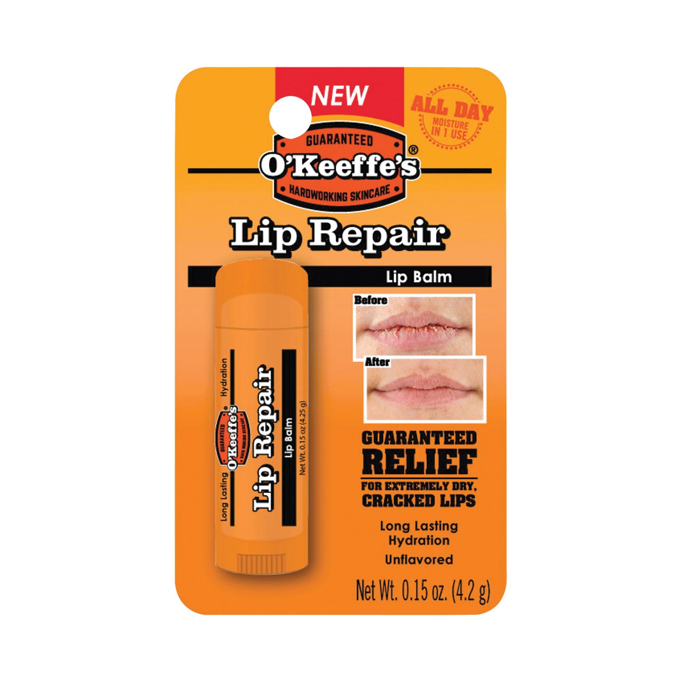 O'Keeffe's Lip Repair Series Lip Balm, 0.15 oz