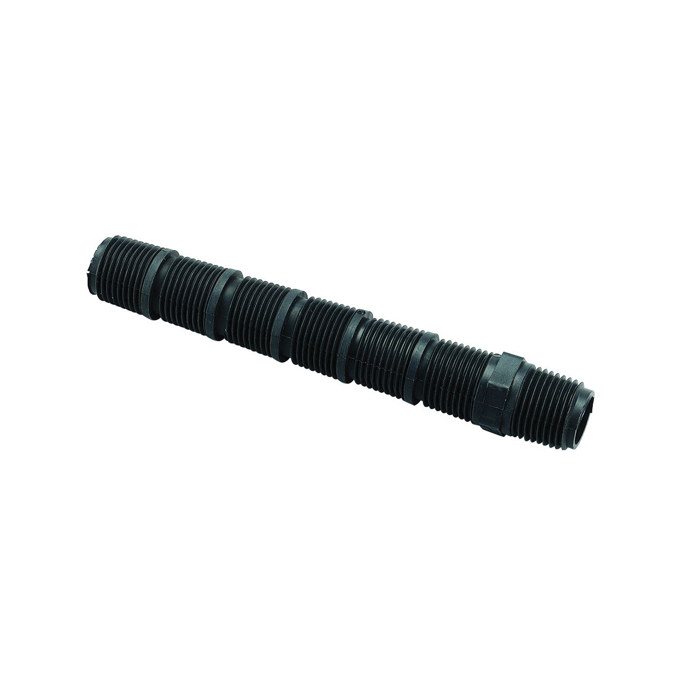 Orbit Cut-Off Riser, 3/4 in Connection, 6 in L, Polyethylene, Black