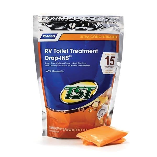 Camco RV Toilet Treatment Granular Citrus