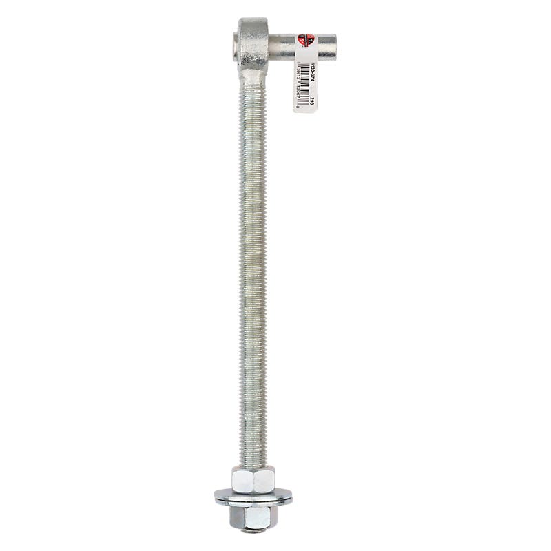 National Hardware N130-674 Full Threaded Bolt Hook, 3/4-10 Thread, 11-1/2 in L Thread, 13.12 in L, Steel, Zinc-Plated