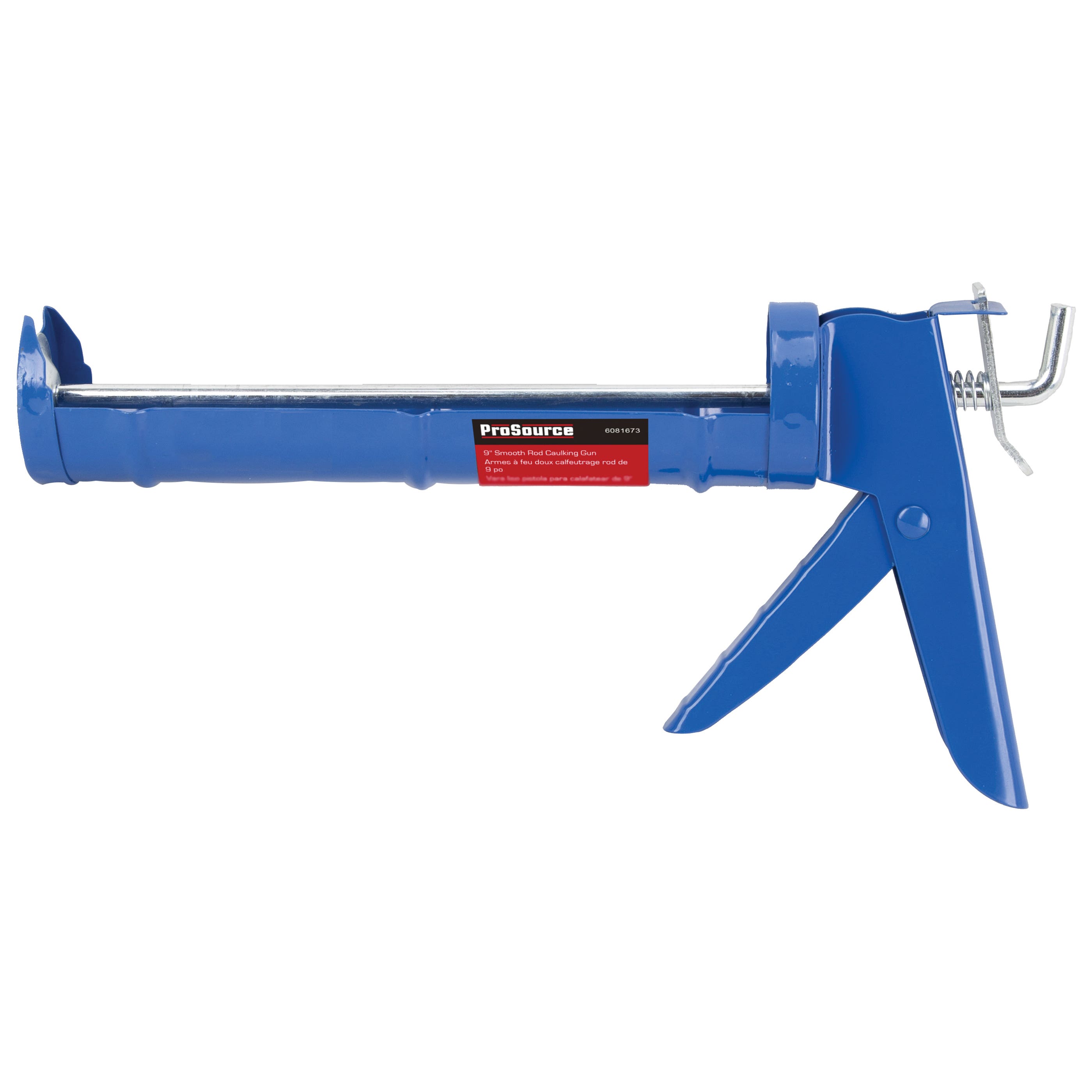 ProSource CT-903P Heavy-Duty Caulk Gun, 300 mL, 9 oz, 10 oz Cartridge, Trigger Handle