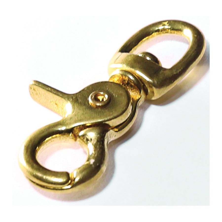 Baron 5013B-1/2 Trigger Snap, 40 lb Working Load, Solid Bronze, Polished