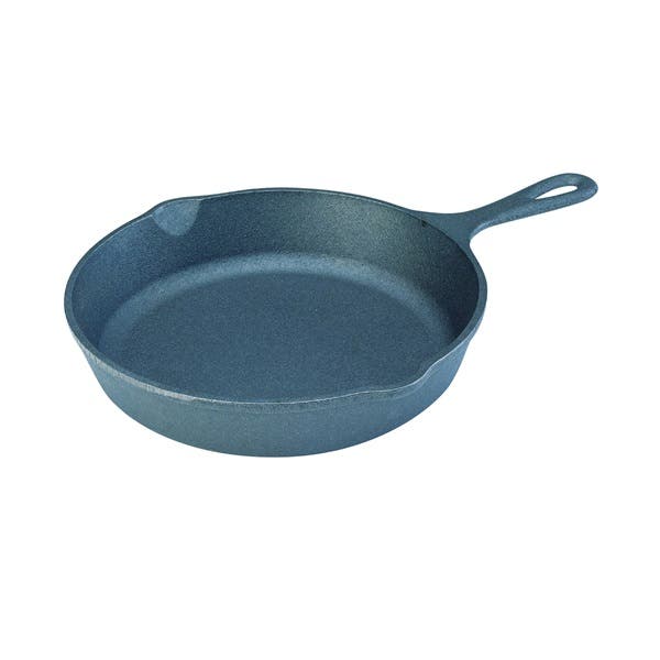 Lodge Seasoned Skillet, 8 in Dia, Iron, Black