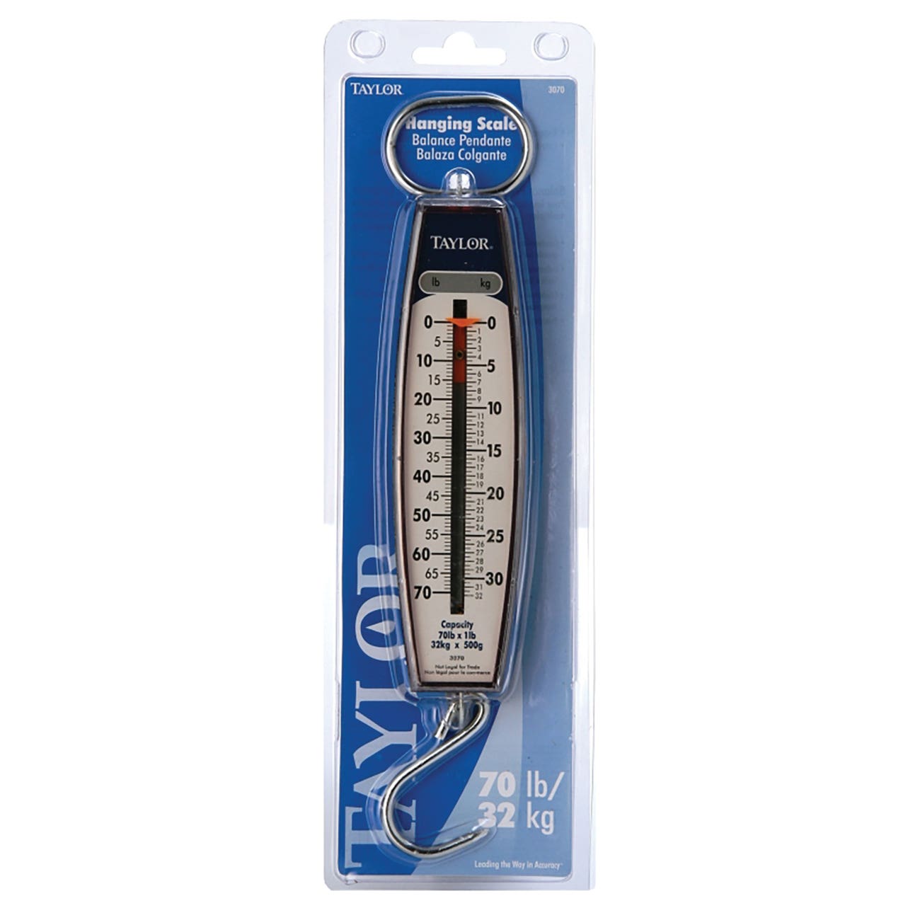 Taylor Analog Hanging Scale 70 Lb. Capacity