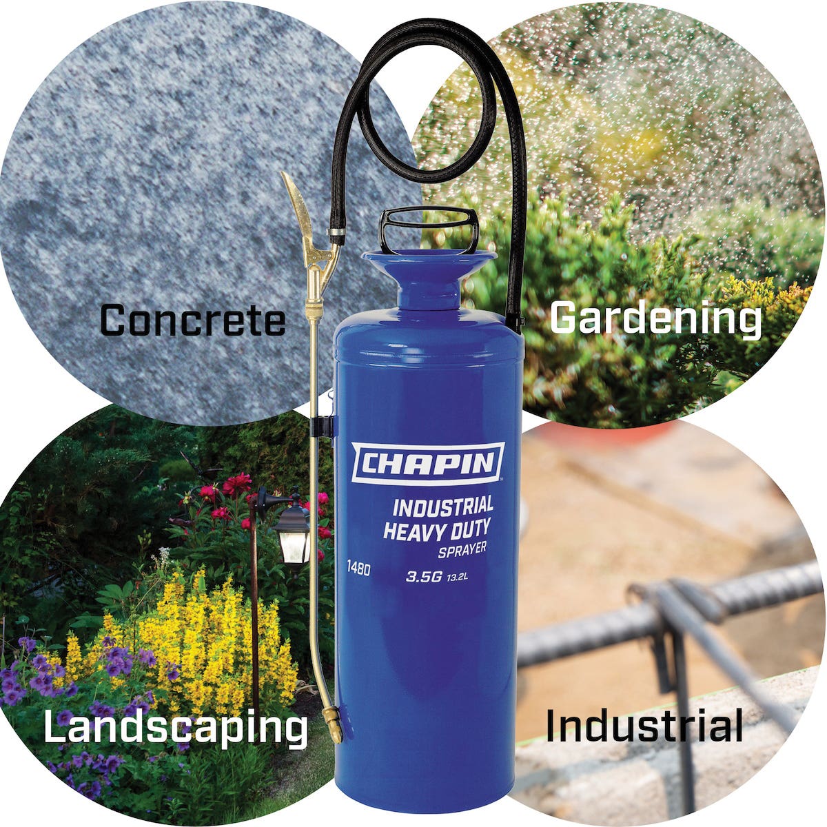 Chapin 1480 3.5 Gallon Steel Tank Sprayer