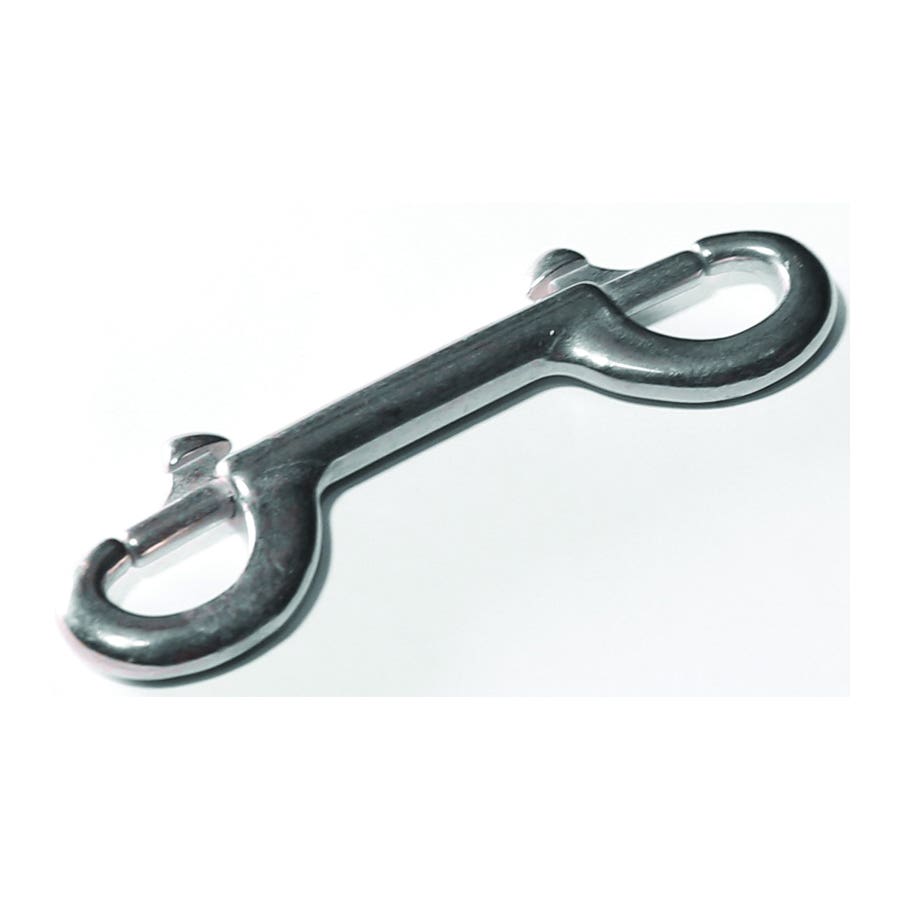 Baron 163Z Chain Snap, 70 lb Working Load, Metal, Nickel