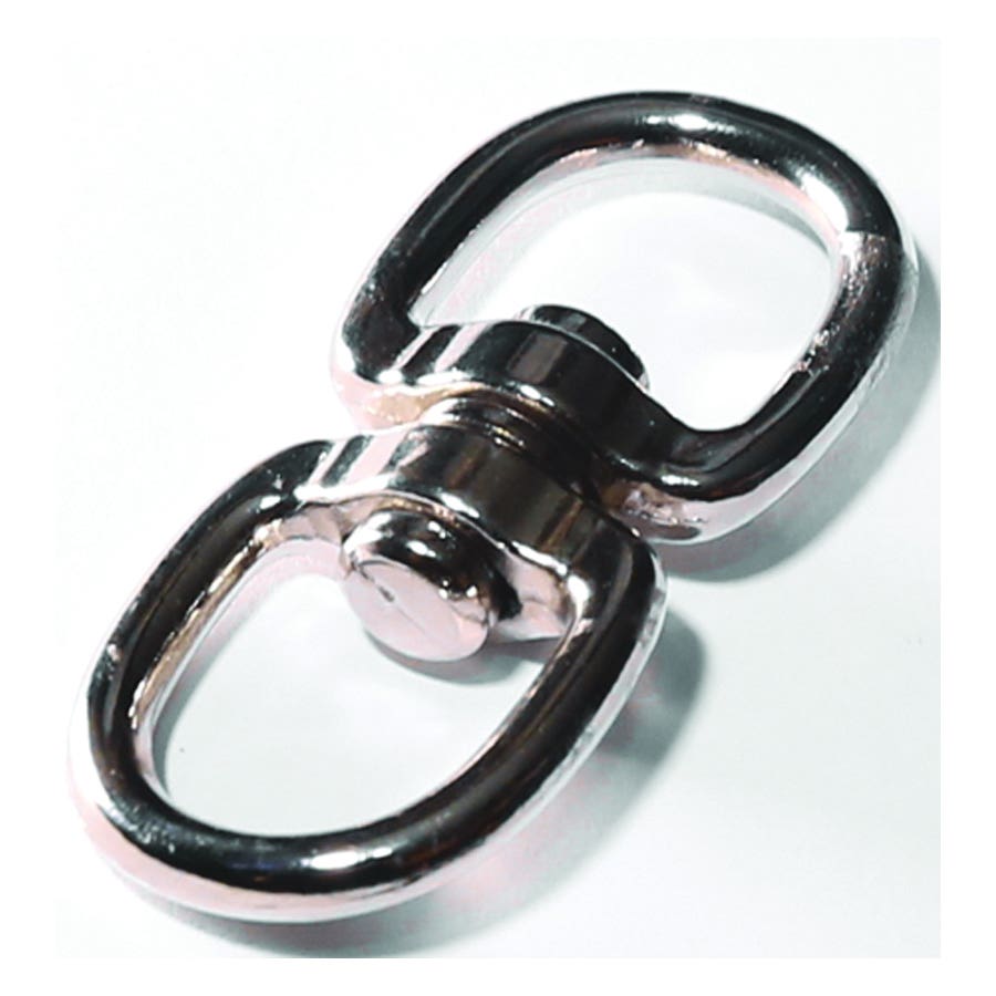 Baron 018-5/8 Chain Swivel, 5/8 in Trade, 90 lb Working Load, Nickel