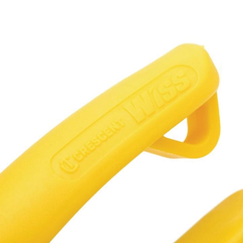 Crescent Wiss M3R Aviation Snip, 9-3/4 in OAL, 1-1/2 in L Cut, Straight Cut, Molybdenum Steel Blade, Non-Slip Handle