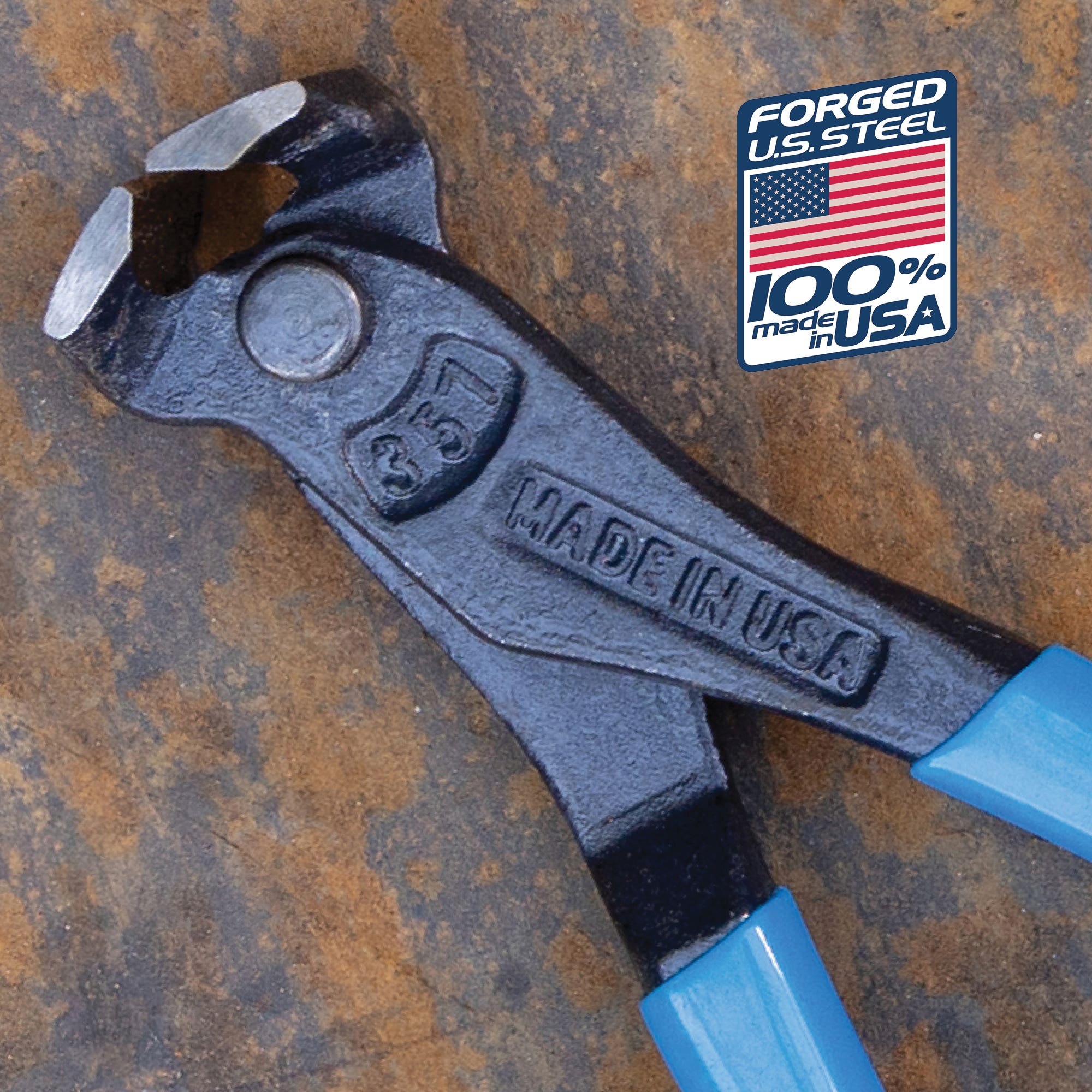 Channellock XLT 357 End Cutting Pliers, Steel Jaw, 7-1/2 in OAL