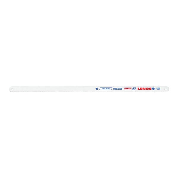 Lenox 20154S218HE Hacksaw Blade, Tuff Teeth, Bi-Metal, 1/2 in W, 12 in L, 18 TPI