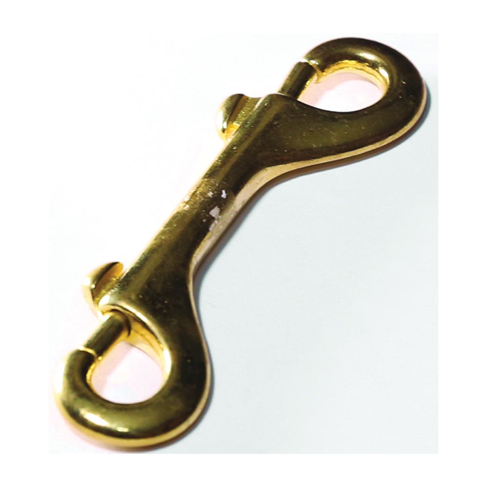 Baron 161B Chain Snap, 3/8 in Snap Opening, 3-1/2 in L Dimensions, 70 lb Working Load, Bronze, Polished