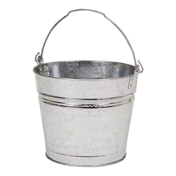 Behrens 1212GS Pail, 12 qt, Steel