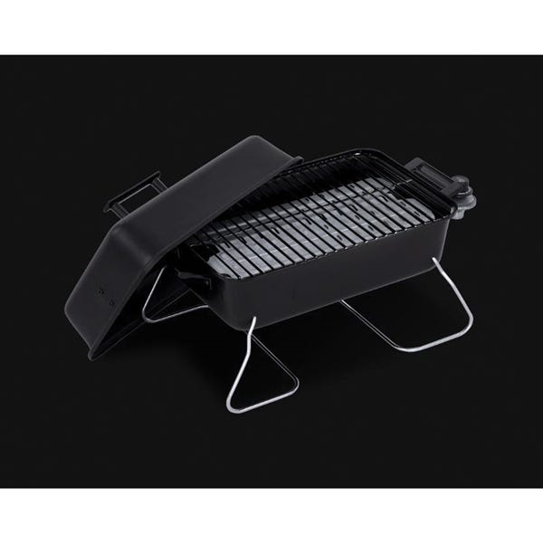 Char-Broil Gas Grill, 11000 Btu BTU, 1 -Burner, Steel Body, Black