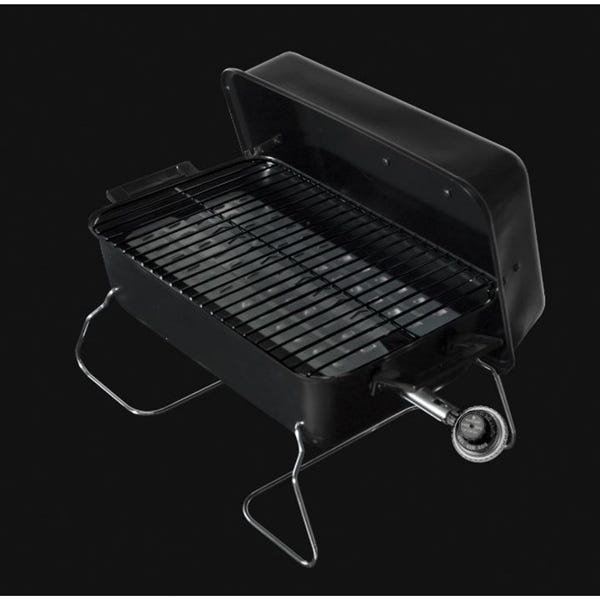 Char-Broil Gas Grill, 11000 Btu BTU, 1 -Burner, Steel Body, Black