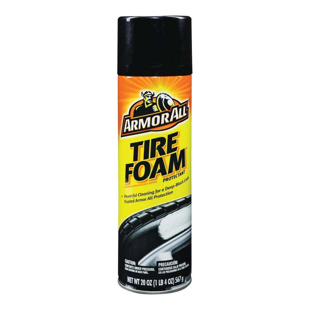 Armor All 40320 Tire Foam Protectant, 20 oz Aerosol Can, Liquid