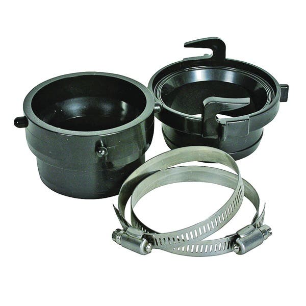 Camco RV Twist Connect Kit ABS Gray