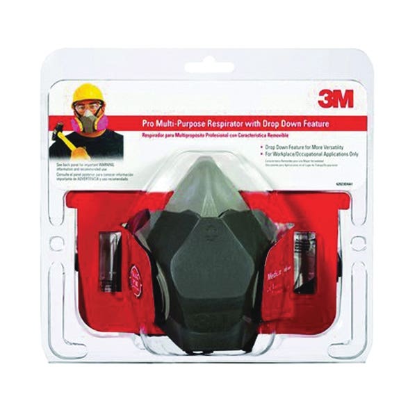 3M Valve Respirator M Size P100 Filter Class Dual Cartridge