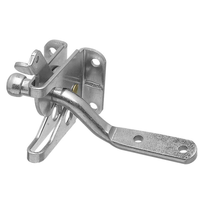 National Hardware N101-162 Gate Latch, 4.44 in H, For: Out-Swing Gates, Doors And Animal Pens, Steel, Zinc