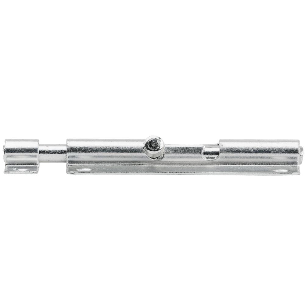 National Hardware N151-738 Barrel Bolt, 0.32 in Dia Bolt Head, 5 in L Bolt, Steel, Zinc