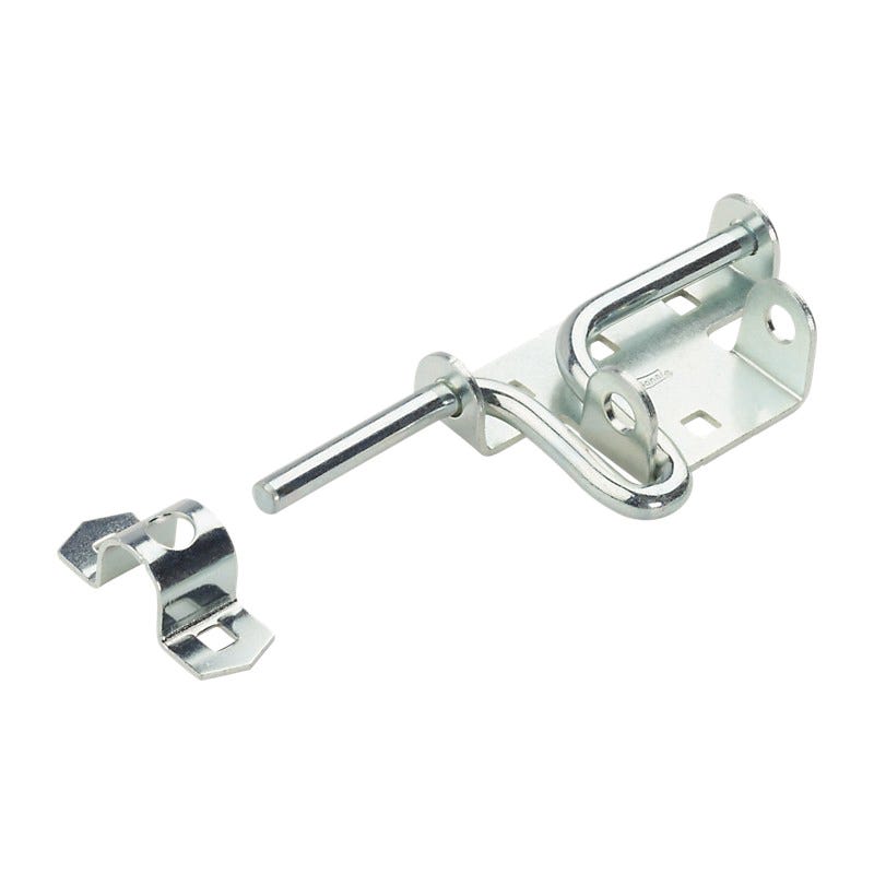 National Hardware N165-555 Door/Gate Latch, 6.19 in H, For: Left Or Right Hand Swinging Or Sliding Doors And Gates