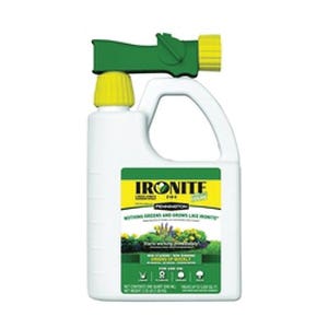 Ironite Lawn Fertilizer, 32 oz, Liquid, 7-0-1 N-P-K Ratio