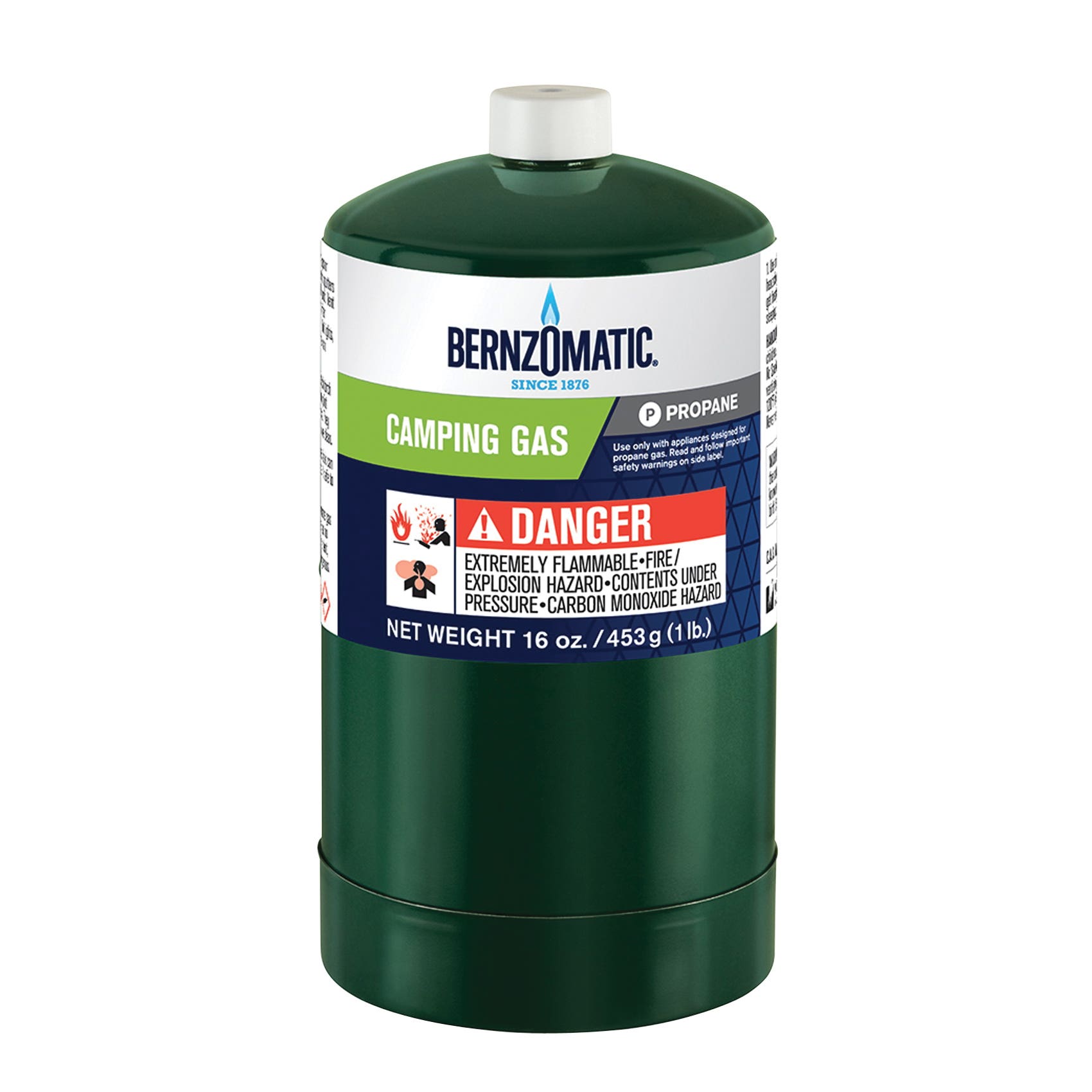BernzOmatic Camping Gas Cylinder, 16.4 oz