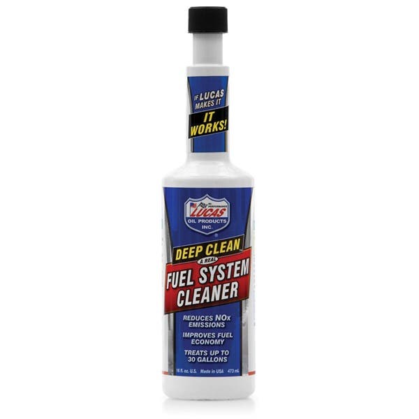 Lucas Oil Deep Clean 10512 Fuel System Cleaner, 16 oz Bottle