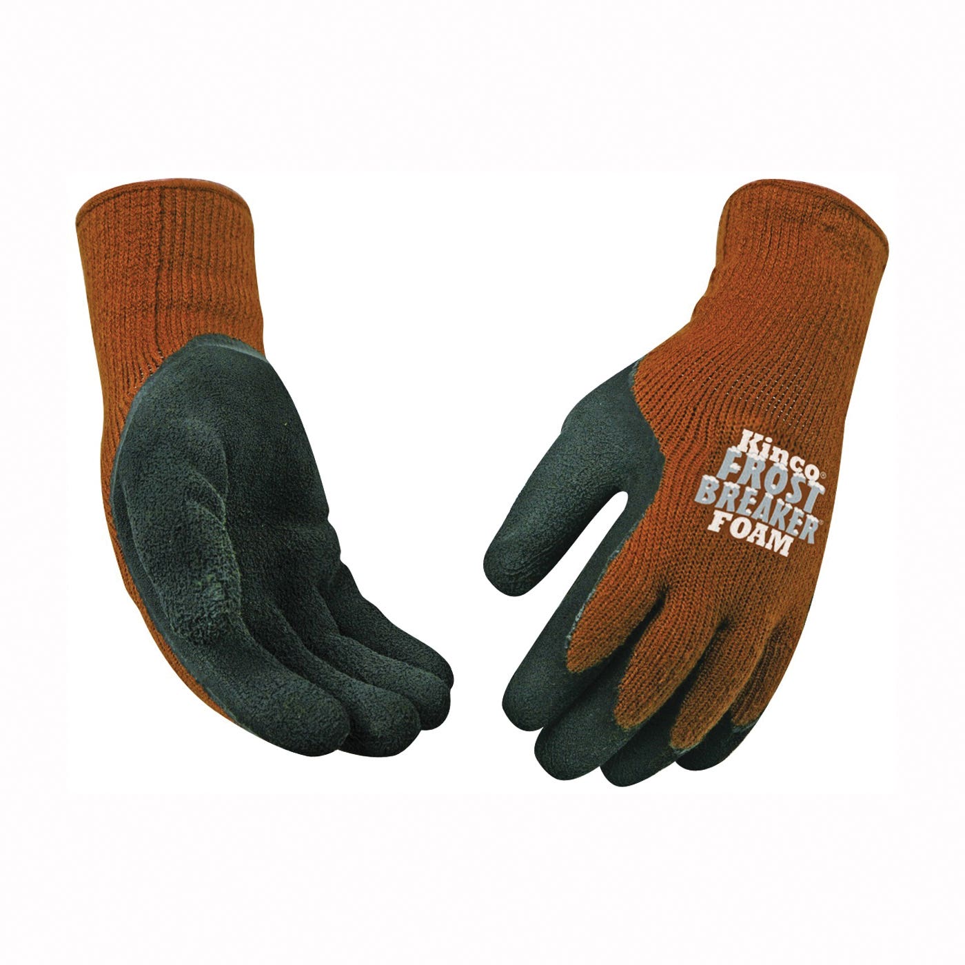 Frost Breaker 1787-XL Protective Gloves, Men's, XL, 11 in L, Regular Thumb, Knit Wrist Cuff, Acrylic, Brown